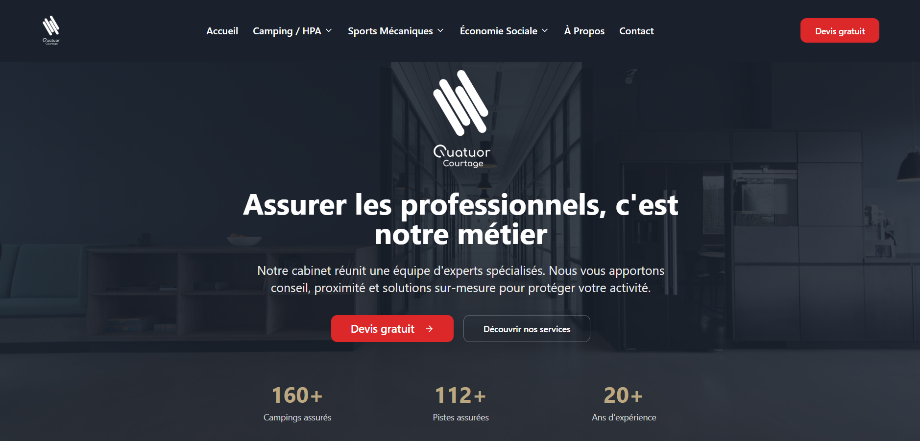 Quatuor Courtage - Modernisation & Automatisation