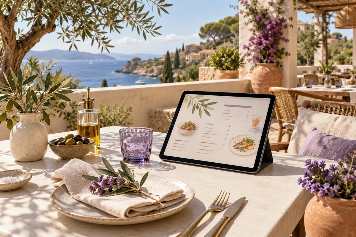 Site de restaurant : un menu lisible sur mobile, sans friction